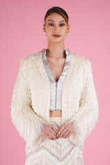 Off White Jacket with Skirt3533 video